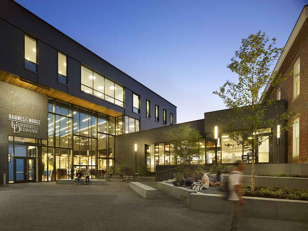 University of Delaware Books Store Commercial Construction by BPGS Construction