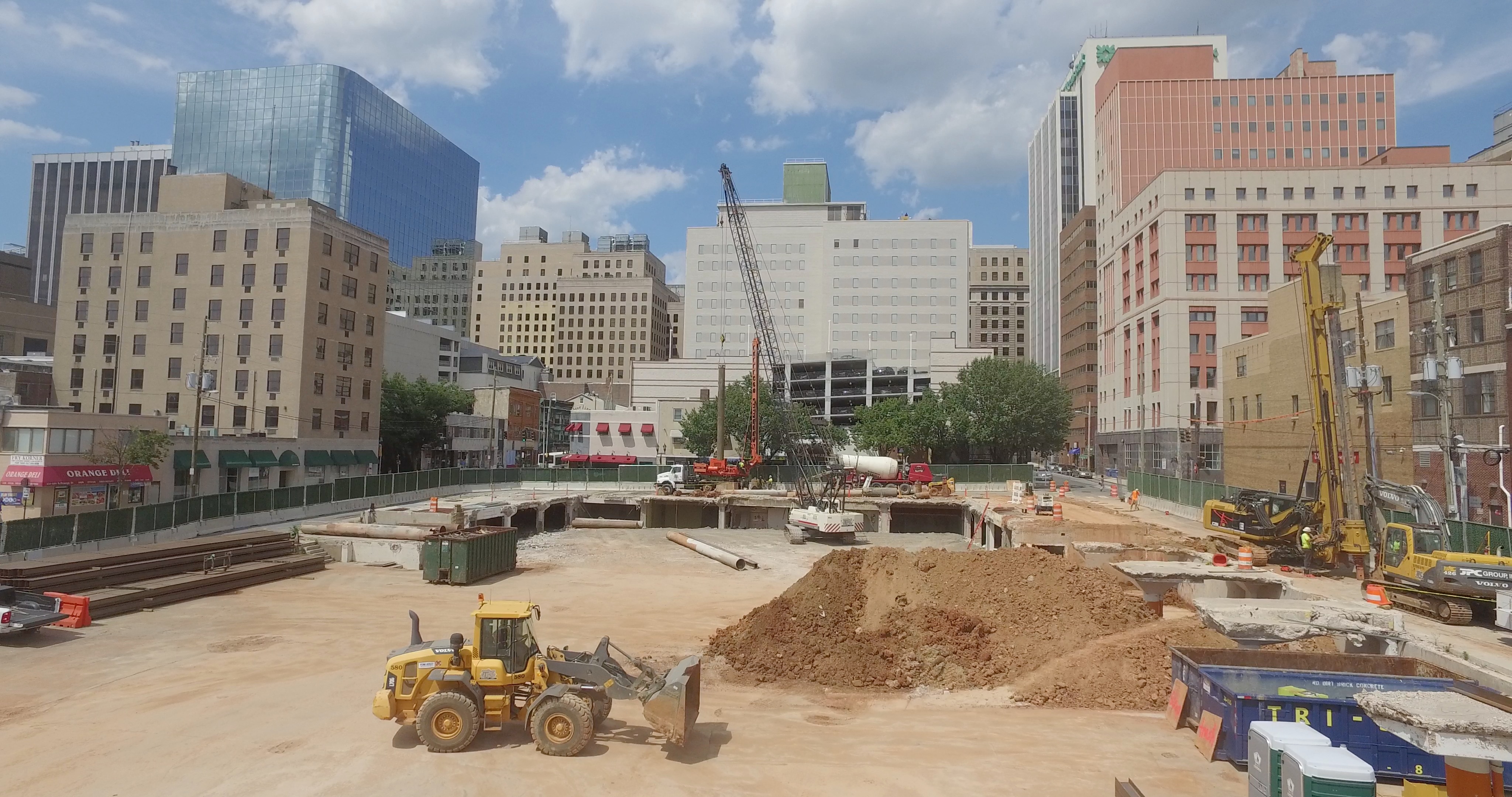 The Residences at Mid-town Park and Mid-town Park Garage by BPGS Construction