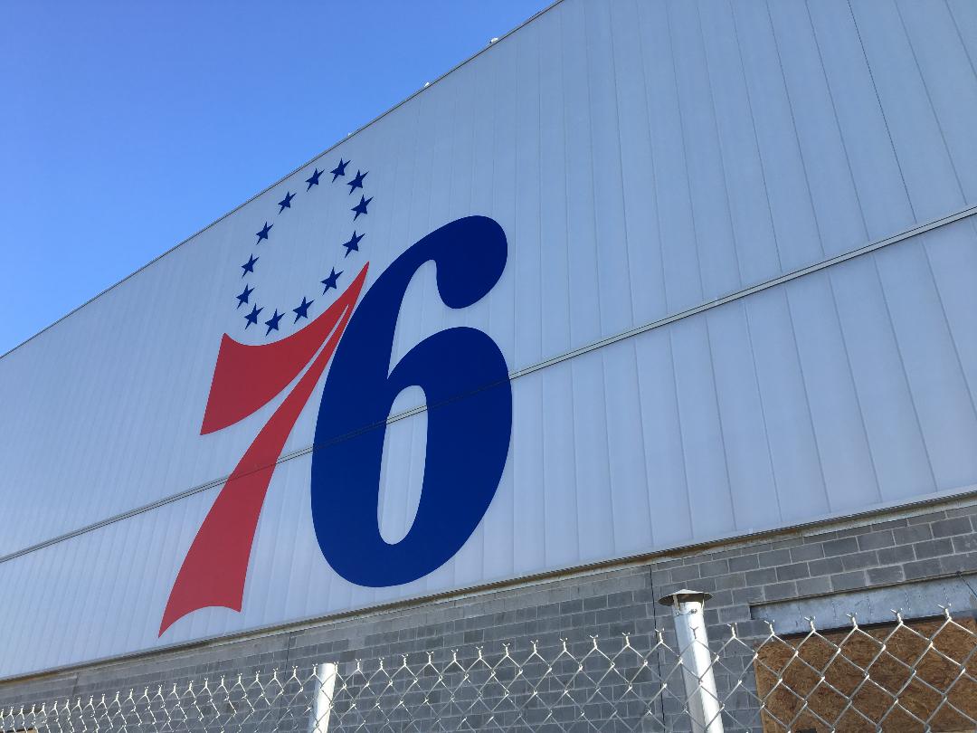 76ers fieldhouse supergraphic