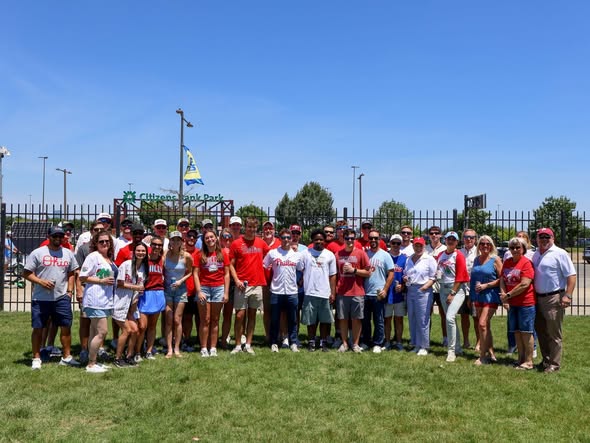 BPGS Construction team outing at a Phillies game